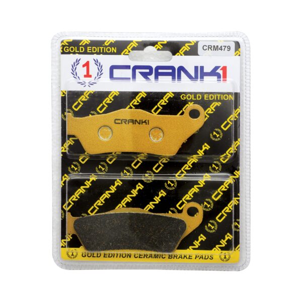 Crank1 Ceramic Brake Pads For Bajaj Dominar 400 - Front - CRM479