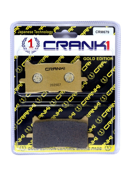 Crank1 Ceramic Brake Pads For Honda CB300R (2018-2021) - Front - CRM679