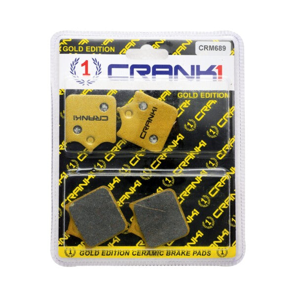 Crank1 Ceramic Brake Pads For Triumph Street Twin 900 (2019) - Front - CRM689 - 2 Sets