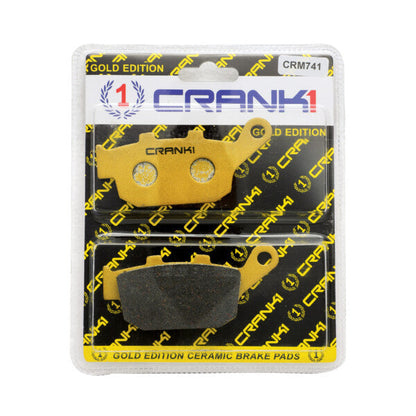 Crank1 Ceramic Brake Pads For Honda CB300R (2018-2021) - Rear - CRM741