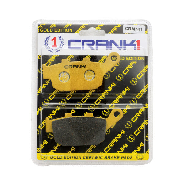 Crank1 Ceramic Brake Pads For Honda CBR 250R ABS - Rear - CRM741