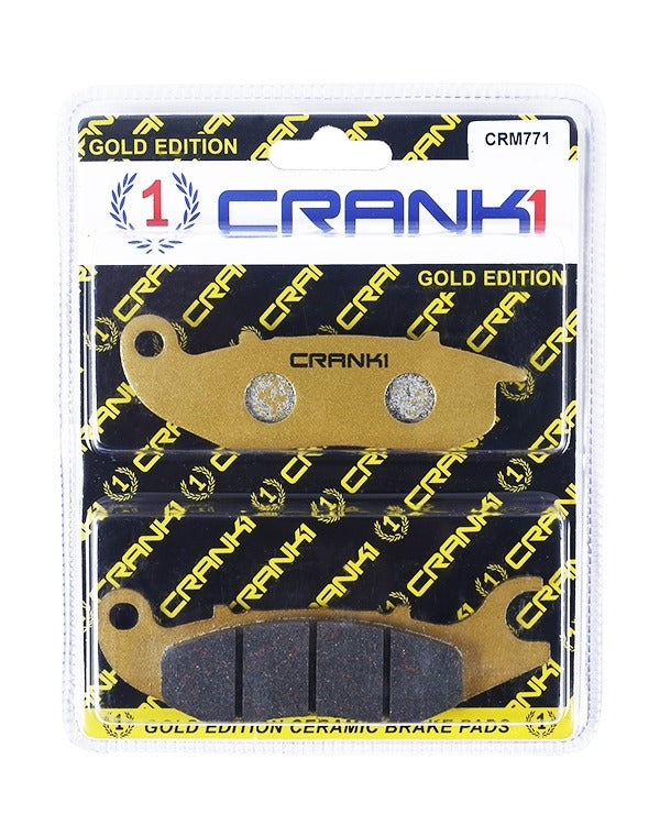 Crank1 Ceramic Brake Pads For Honda NX200 - Front - CRM771