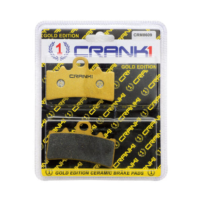 Crank1 Ceramic Brake Pads For Bajaj Dominar 250 - Front - CRM8609