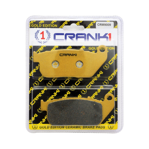 Crank1 Ceramic Brake Pads For Harley Davidson Iron 883 (2009-2013) - Front - CRM9009