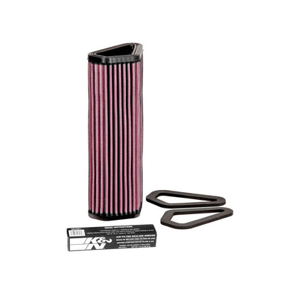 K&N High Flow Air Filter For Ducati Diavel/ Multistrada 1198 / Streetfighter/ EVO 848 - DU-1007