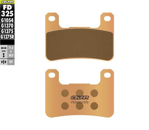 Galfer FD325G1370 Sintered Brake Pads