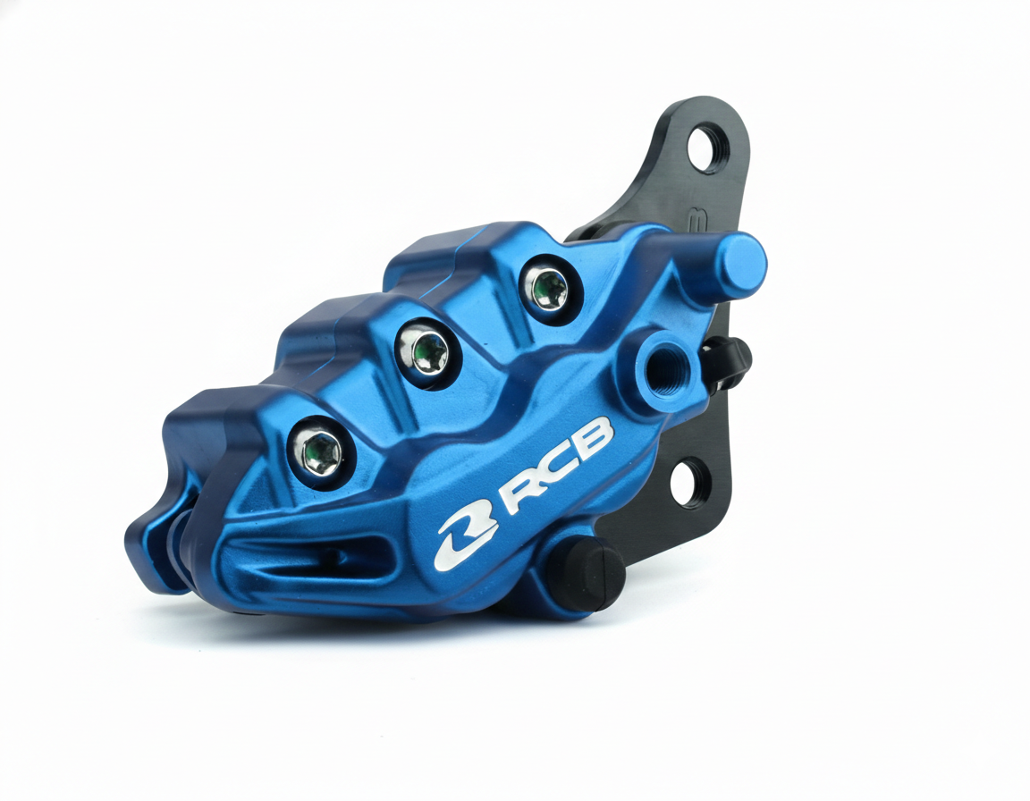 RCB S Series Brake Caliper for Yamaha Aerox/ R15 V3/ V4 Blue - 01BC017