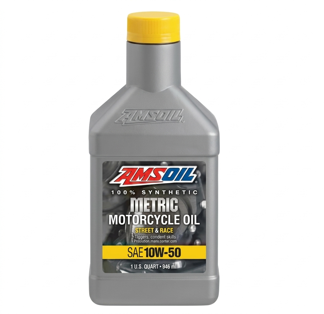 ASMOIL 4-Stroke 10W-50 Metric Motorcycle Engine Oil - MSRQT