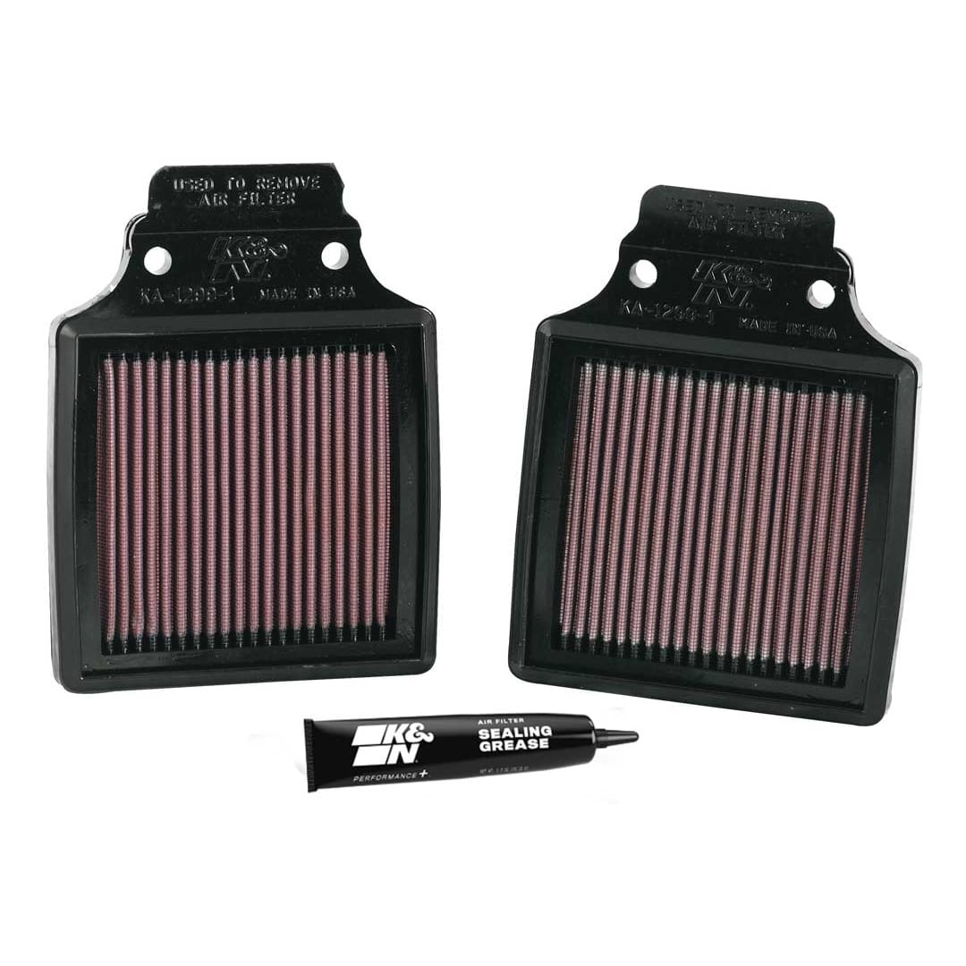 K&N High Flow Air Filter for Kawasaki ZX 12R - KA-1299-1