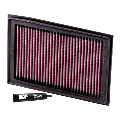 K&N High Flow Air Filter for Kawasaki Ninja 250/ 300 - KA-2508