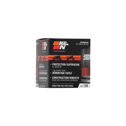 K&N High Performance Oil Filter - KN-138