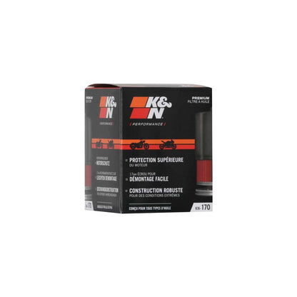 K&N High Performance Oil Filter for Harley Davidson Iron 883/ Forty Eight 1200 - KN-170