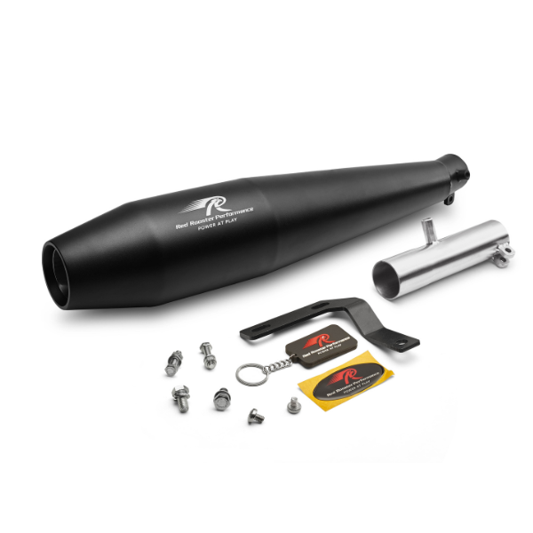 Red Rooster Performance Pegasus RS Slip-On for Honda CB 350/ H'ness/ RS - RRPPRSB/ RRPPRSP