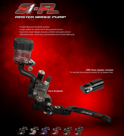 RCB S1-FL Brake Master Pump 17MM RHS - 01BP052