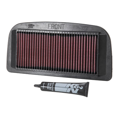 K&N High Flow Air Filter for Yamaha YZF R1 (2002-2003) - YA-1002