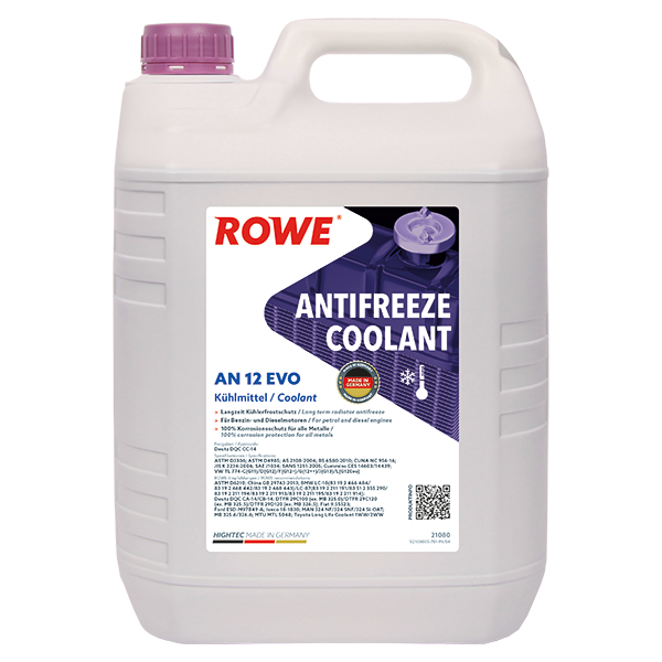 Rowe Hightec Antifreeze AN 12 EVO  Coolant - 5L