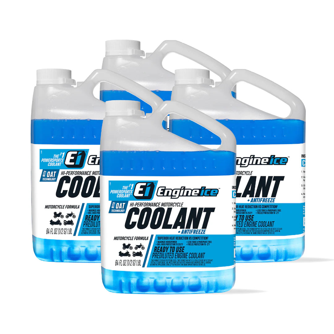 Engine ice Hi-Performance Motorcycle Coolant + Antifreeze