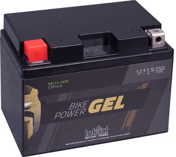 IntAct Battery YTZ14S - 12V, 11Ah, CCA 250A GEL12-14ZS
