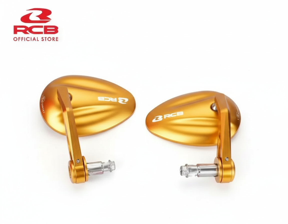 RCB Alloy Bar End Mirrors - 01MR003