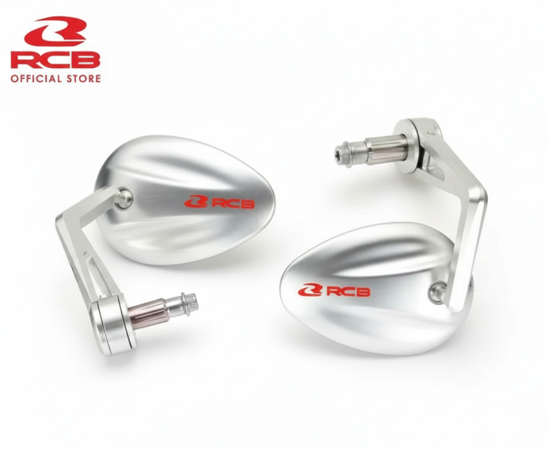 RCB Alloy Bar End Mirrors - 01MR003