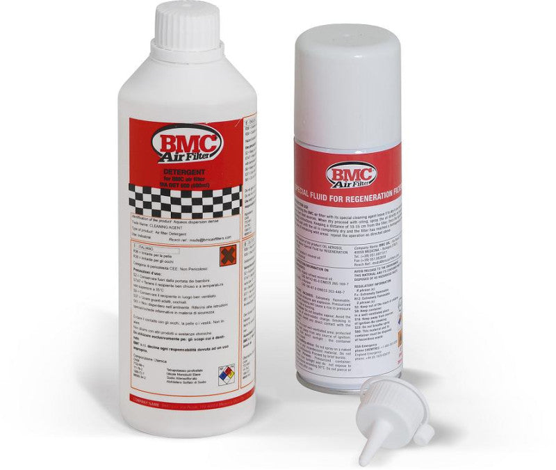 BMC Air filter Cleaning Kit Detergent 500ml & Oil 250ml Aerosol Spray - WA200-500